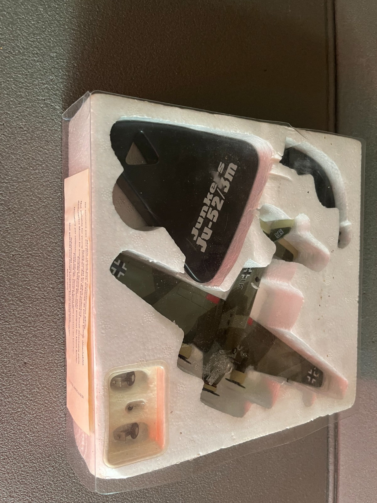 Avion miniature Militaire Junkers Ju-52/3m Editions Atlas 1/144