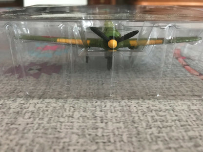 Avion miniature de guerre Japonais de la WWII MITSUBISHI A6M2 Zero au 1/100