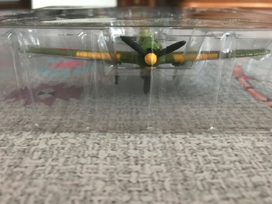 Avion miniature de guerre Japonais de la WWII MITSUBISHI A6M2 Zero au 1/100