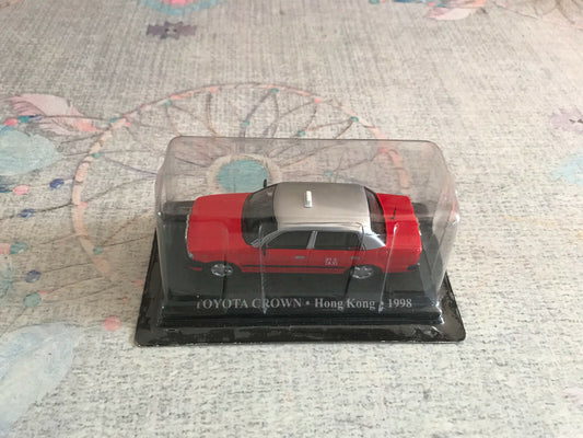 Voiture Miniature Toyota Crown Hong Kong 1998 Taxi Du Monde au 1/43 Altaya