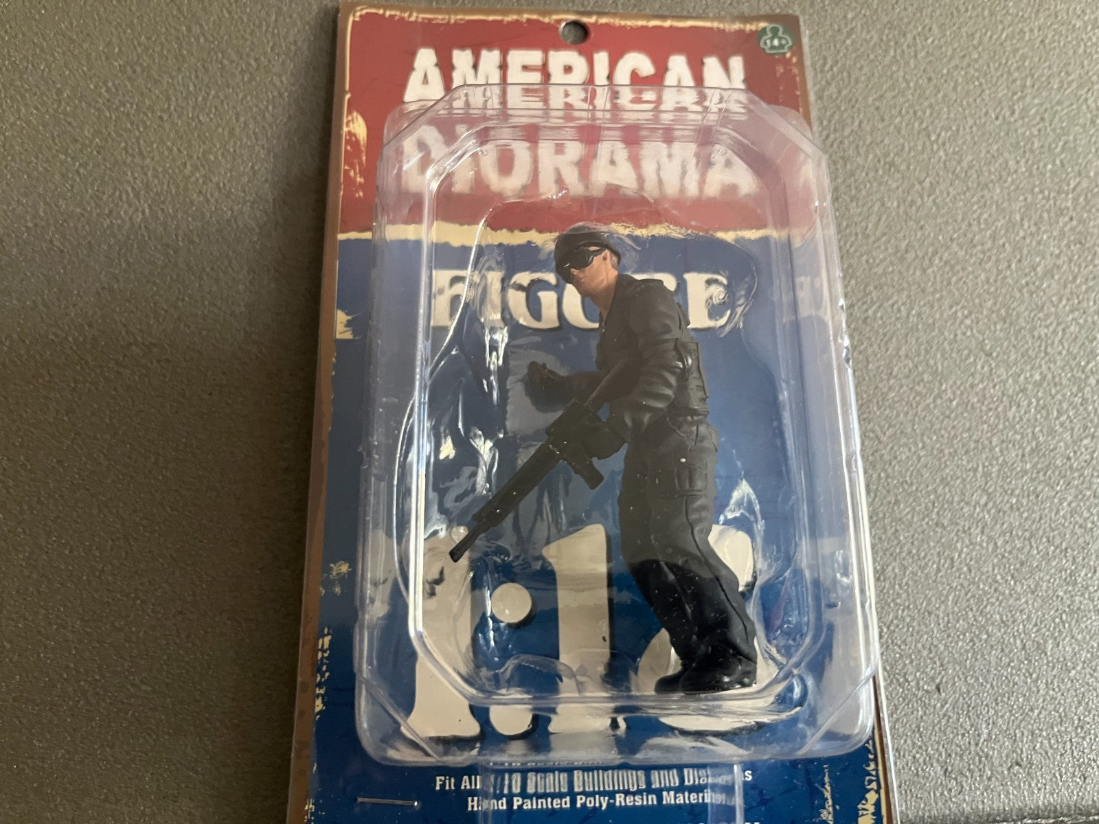 Figurine de Collection Militaire American Diorama Swat Flash 1/18
