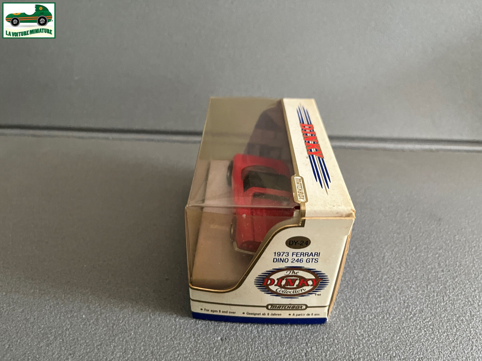 Voiture Miniature 1973 Ferrari Dino 246 GTS DY-24 Dinky Matchbox au 1/43