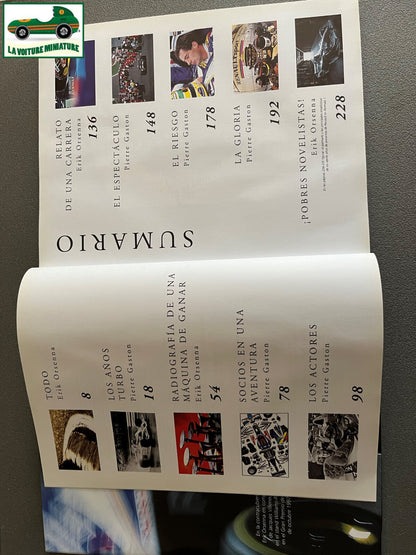Livre Automobile Formule Campeones del Mundo Renault F1 Pierre Gaston Gallimard