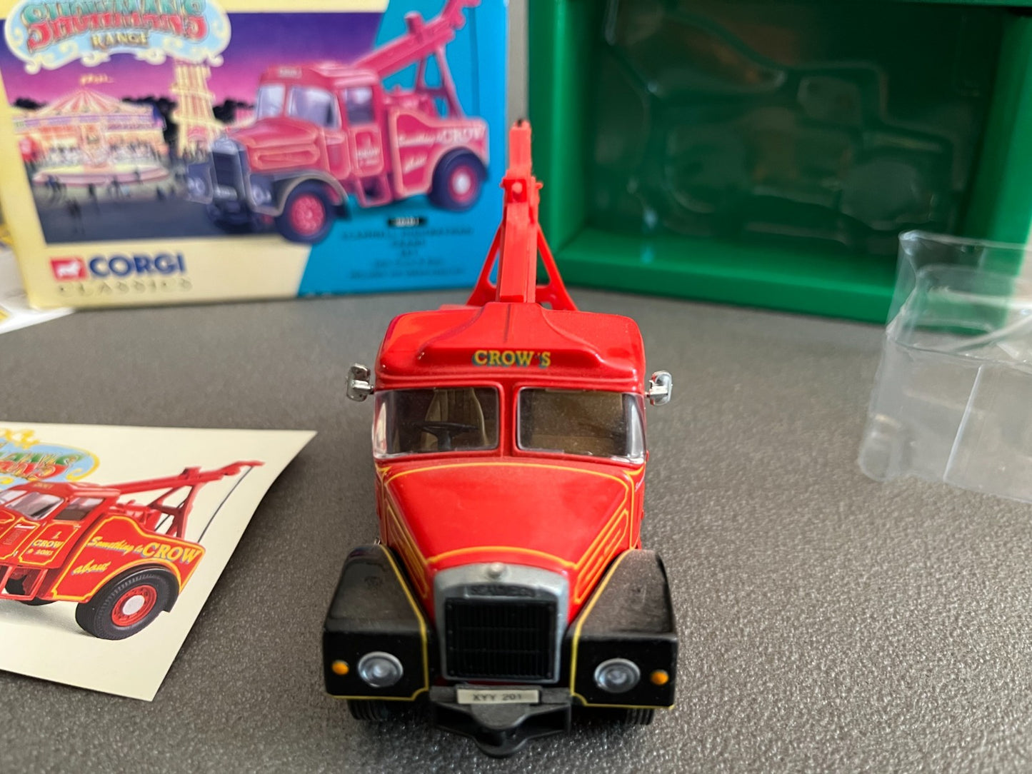 Voiture Miniature Scammell Highwayman Crane Set John Crow Sons 16101 Corgi 1/50
