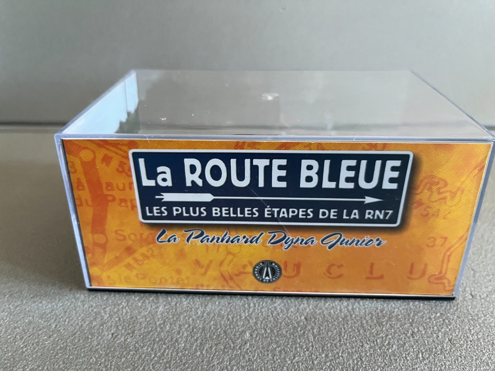 Voiture Miniature Panhard Dyna Junior Etape 28 La Route Bleue RN7 1/43