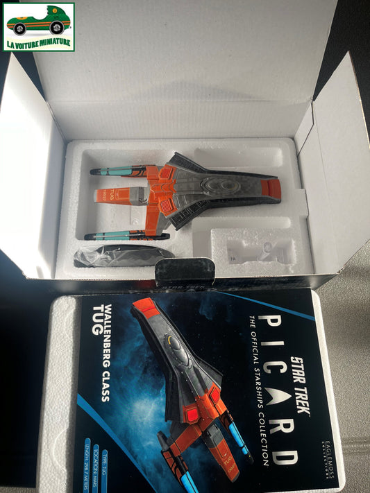 Vaisseau Spatial Miniature Wallenberg Class TUG Star Trek Eaglemoss Hero