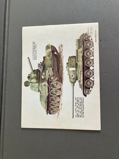 Livre Revue Militaire Char T-34 in Action Squadron Armor N°20