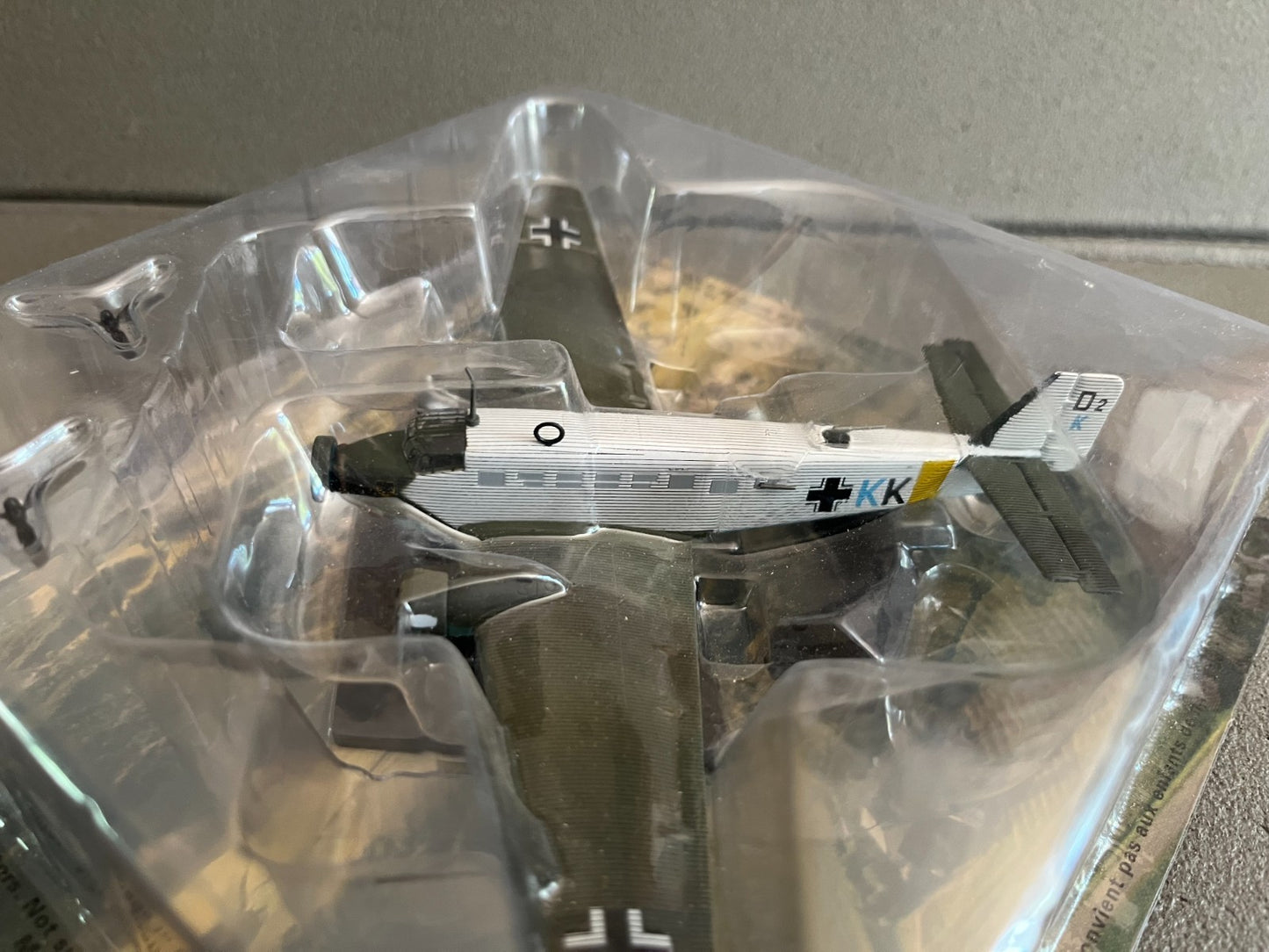 Avion miniature Militaire Bombardier Junkers Ju-52 Condor Altaya 1/144