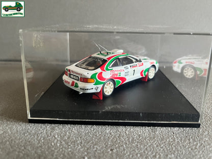 Voiture Miniature Toyota Celica GT Four Castrol RAC Trofeu au 1/43 Défauts