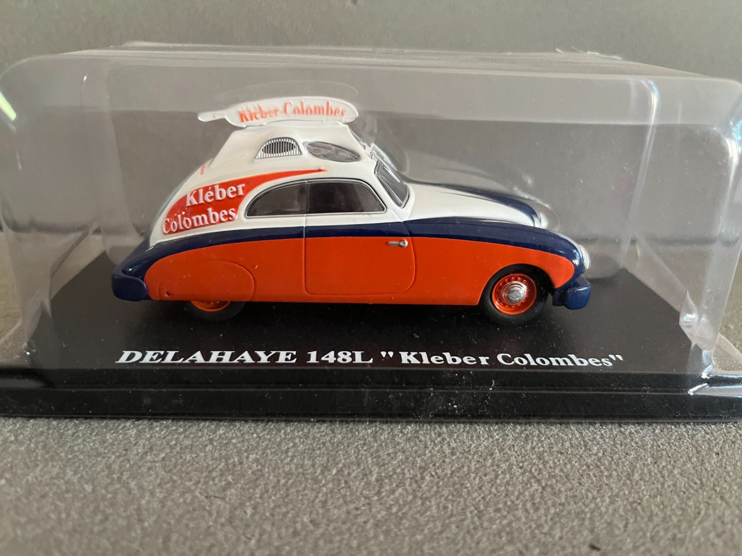 Voiture miniature Delahaye 148L Kleber Colombes Auto Plus Hachette 1/43