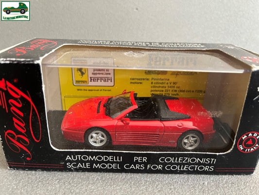 Voiture Miniature Ferrari 348 Spider Bang au 1/43