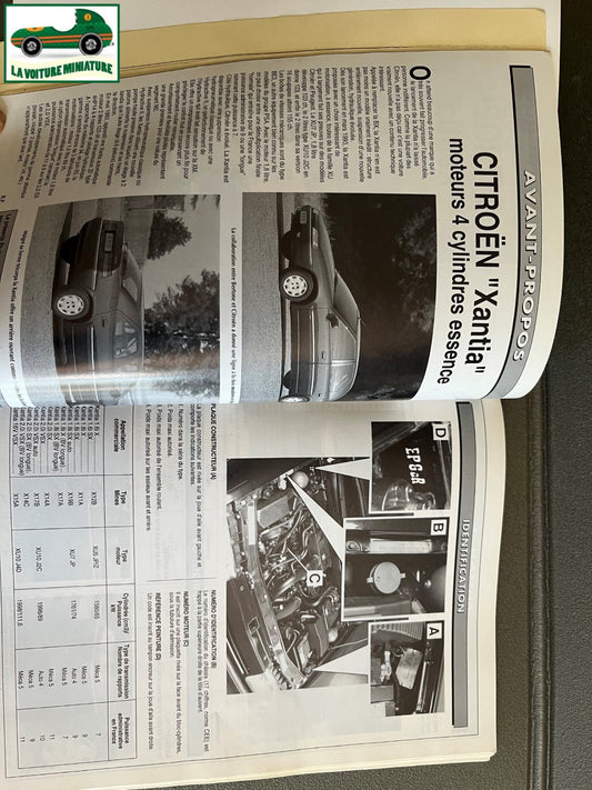 Livre Revue Technique Automobile Citroen Xantia
