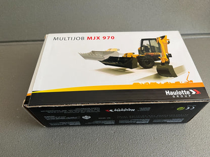 Miniature Véhicule Chantier Chargeur Pelle Multijob MJX 970 Haulotte Joal 1/50