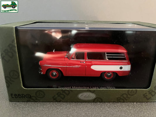 Voiture Miniature Toyopet Masterline Light Van 1959 Ebbro au 1/43