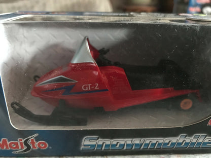 Voiture Miniature Maisto Motorized Snowmobile Scooter des neiges