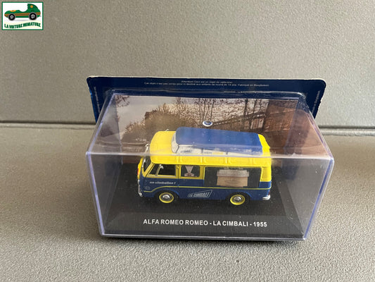 Voiture Miniature Alfa Romeo La Cimbali 1955 au 1/43