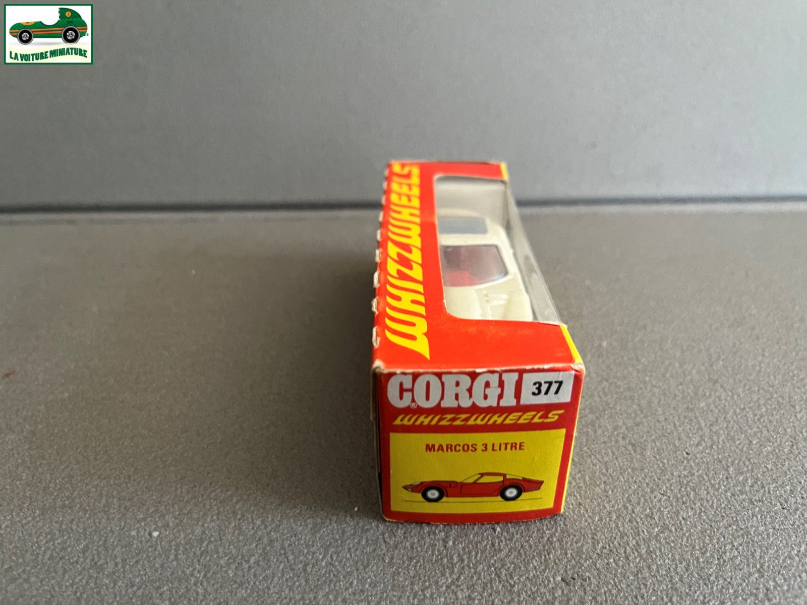 Ancienne Miniature Voiture Corgi Toys WhizzWheels Marcos 3 Litre GT Britain
