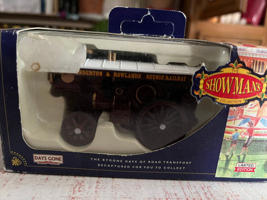 Voiture Miniature Cirque Burrel Showman's Steam Wagon Railway LLedo 1/76