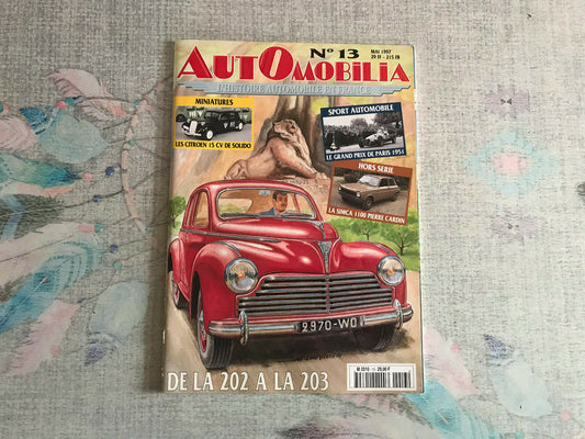 Livre Revue Voiture Automobile Automobilia N°13 1997