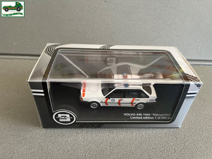 Voiture Miniature Volvo 440 1990 Police Triple 9 au 1/43