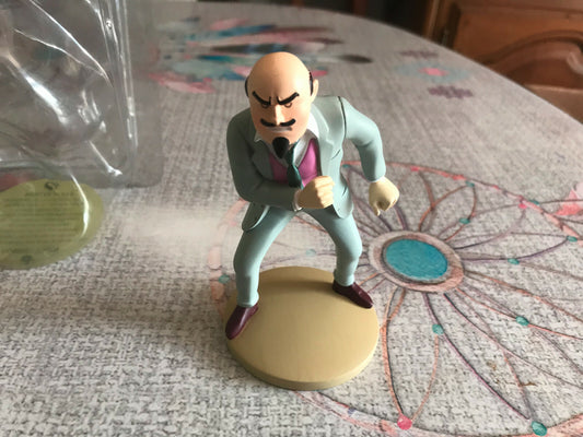 Figurine Tintin Le Docteur Muller Incendiaire L'île Noire Page 21 Hergé Résine