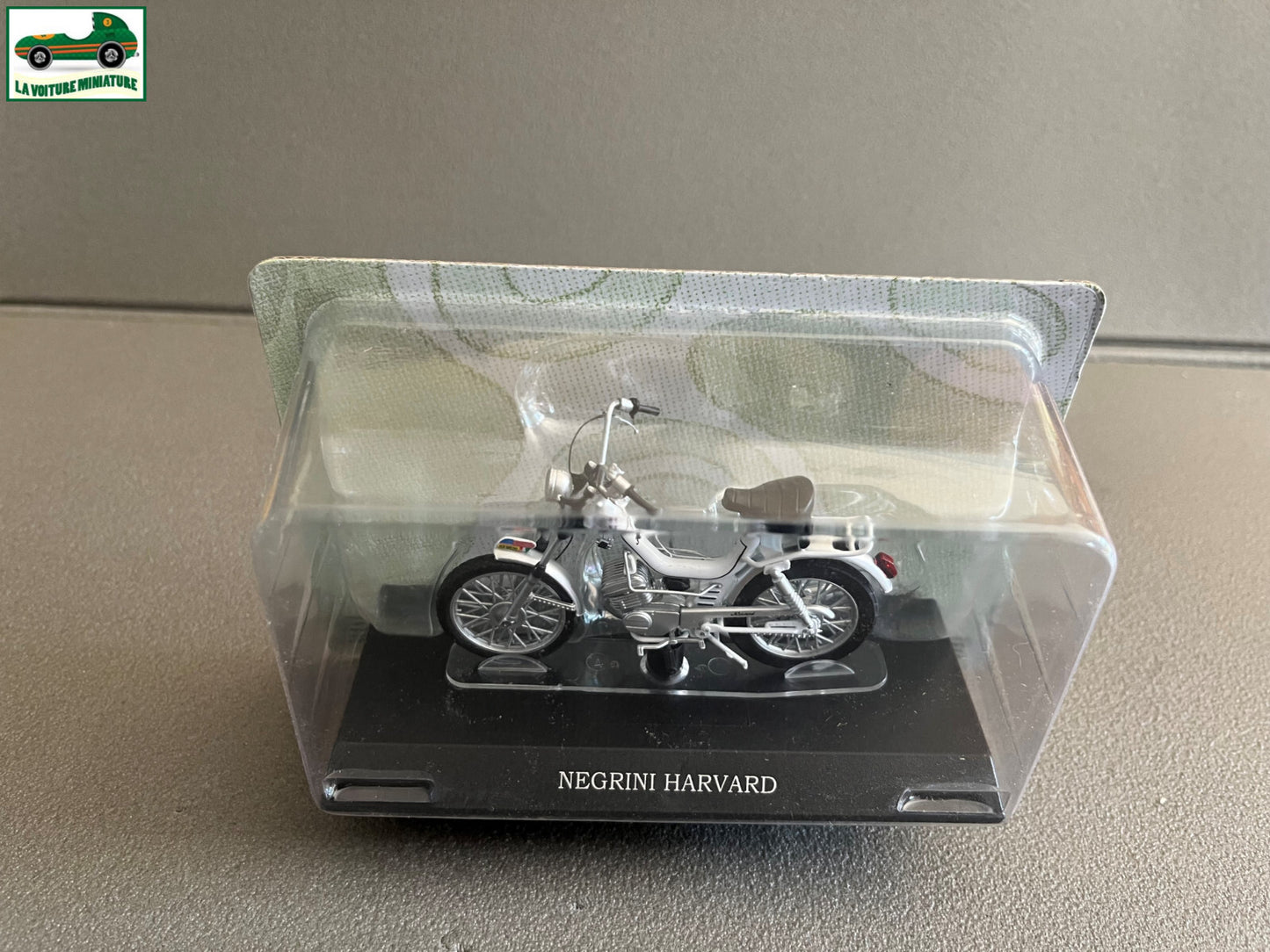 Moto Cyclomoteur miniature Negrini Harvard Leo Models 1/18
