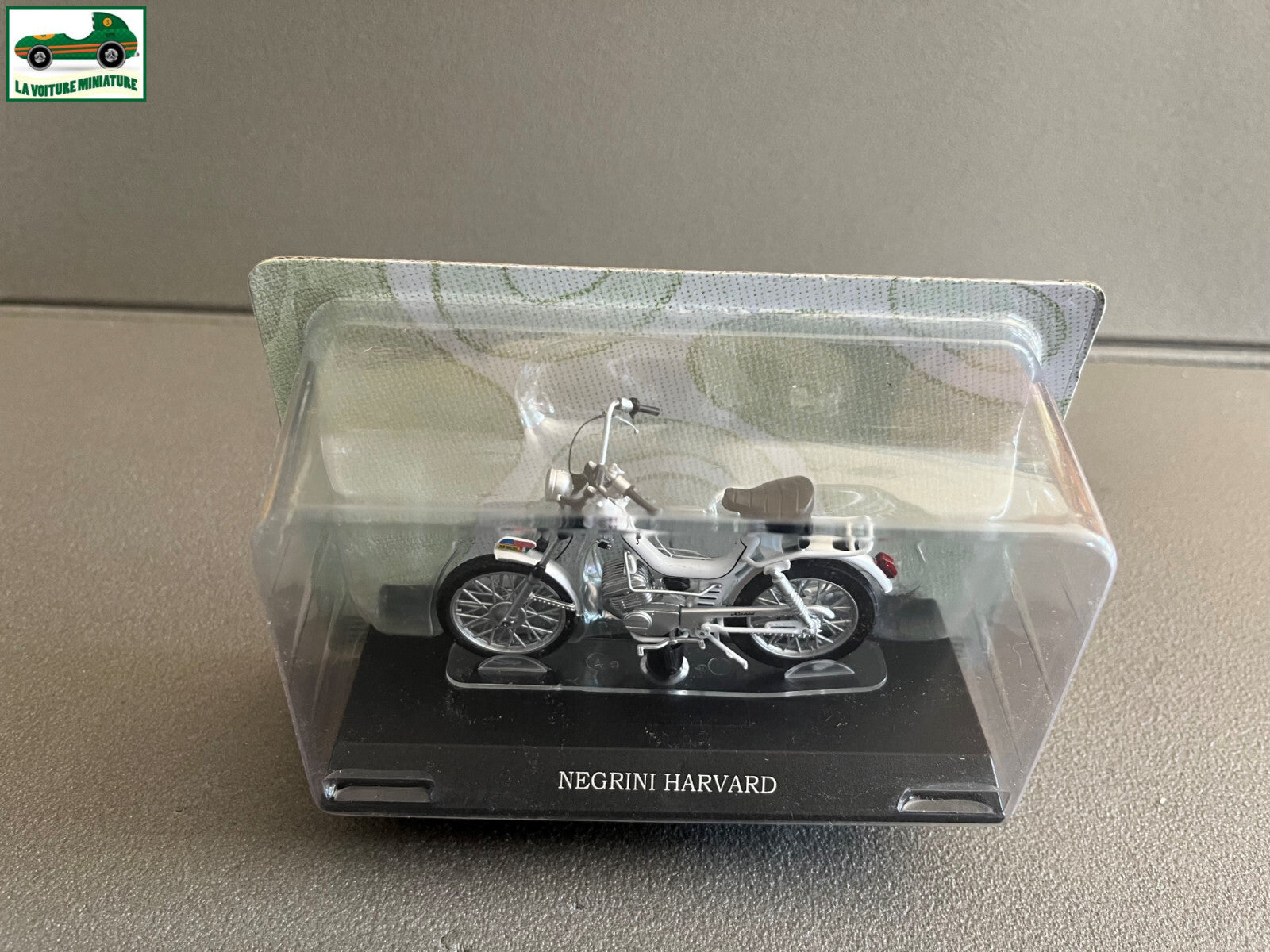 Moto Cyclomoteur miniature Negrini Harvard Leo Models 1/18