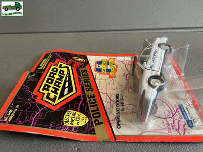 Ancienne Voiture Miniature Ford Crown Victoria Salt Lake Police Road Champs 1/43