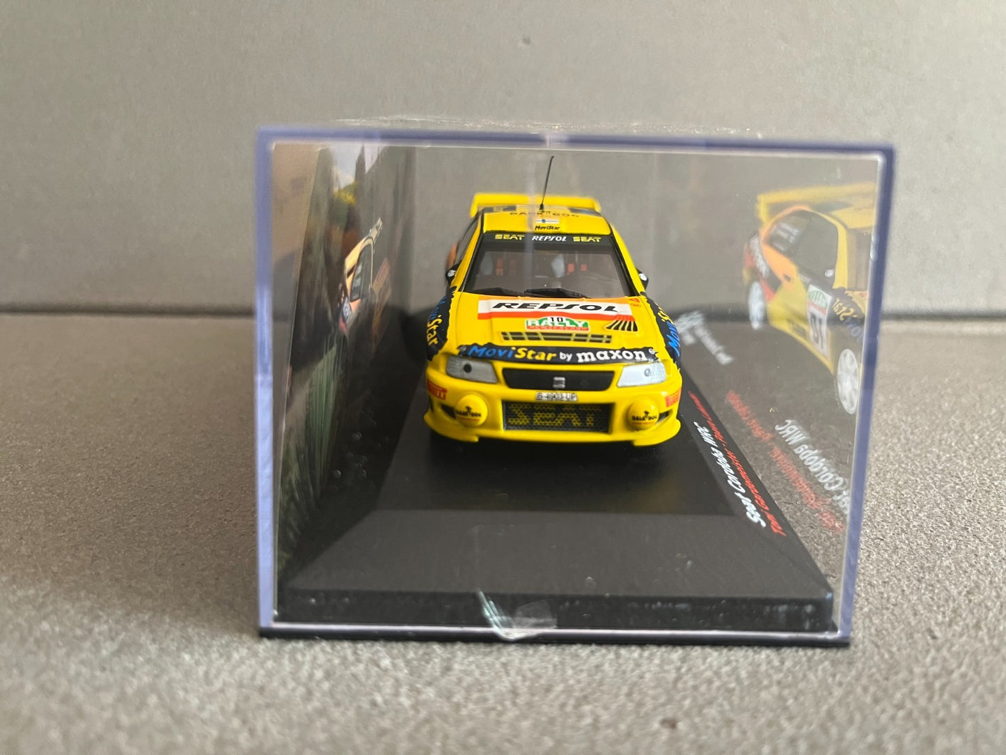 Voiture Miniature Seat Cordoba WRC Rallye New Zealand 1999 au 1/43