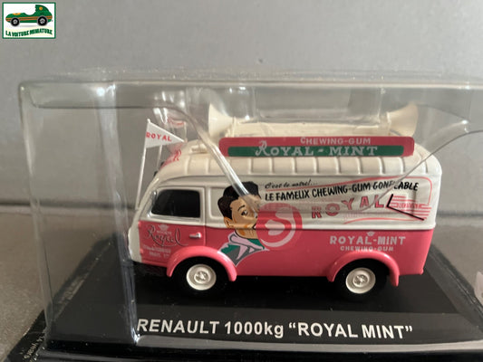 Voiture Miniature Camion Publicitaire Renault 1000kg Royal Mint Presse au 1/43