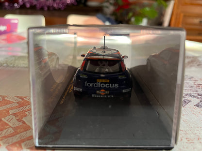 Voiture Miniature Ford Focus WRC Rallye Argentine 2002 Ixo au 1/43