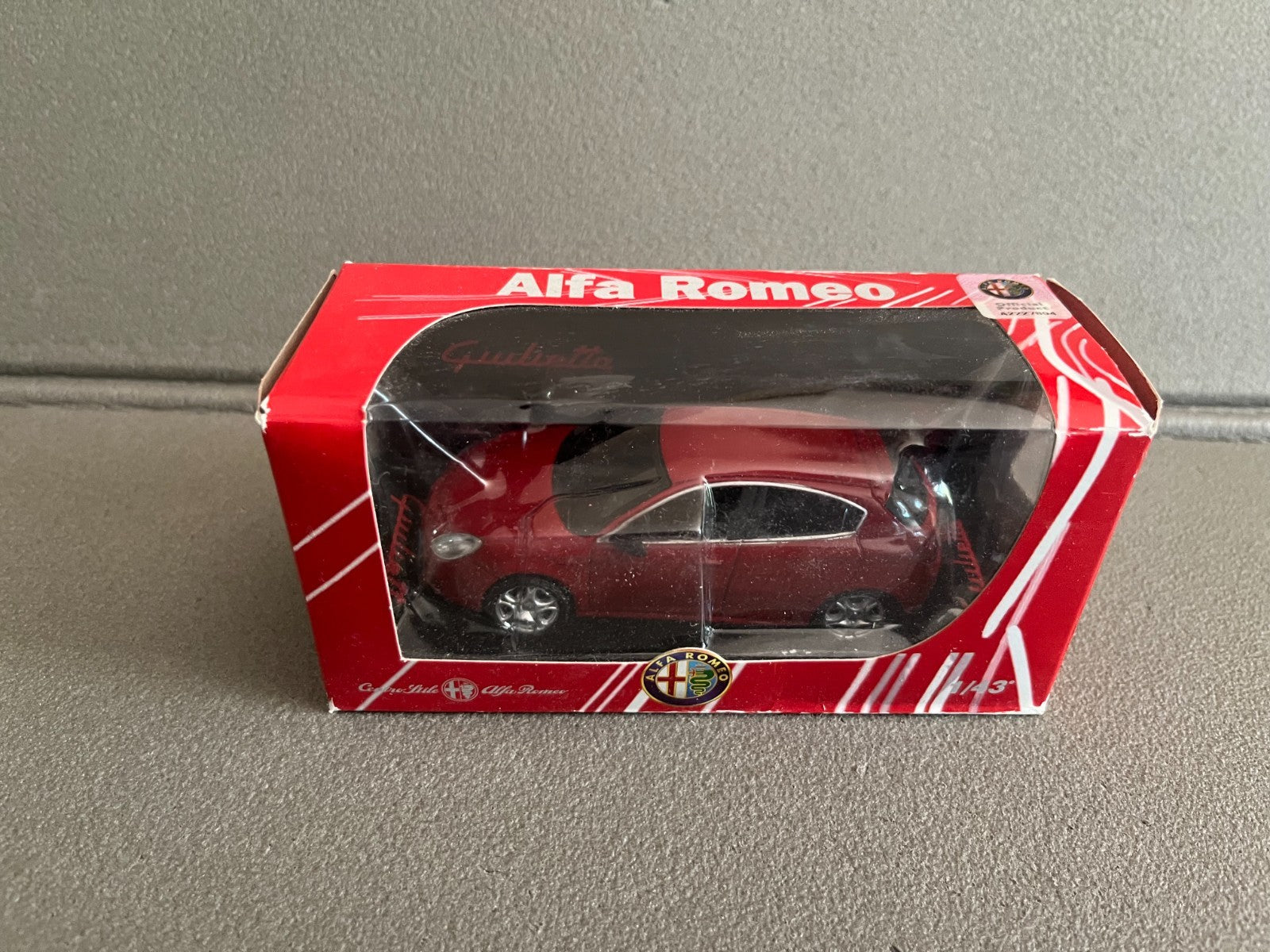 Voiture Miniature Alfa Romeo Giulietta Norev au 1/43