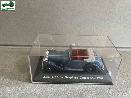Voiture Miniature Alvis 4.3 Litre Drophead Convertible 1938 au 1/43