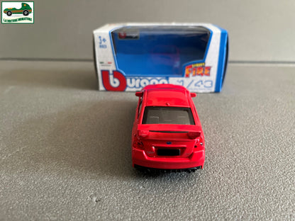 Voiture Miniature Subaru WRX STI 2017 Burago Street Fire au 1/43