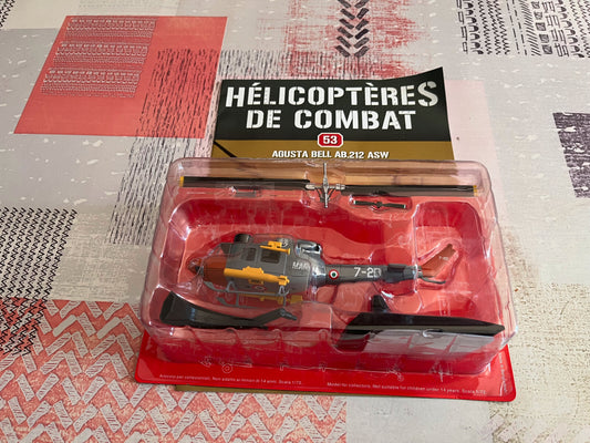 Hélicoptère de combat Miniature Agusta Bell AB.212 ASW 1/72