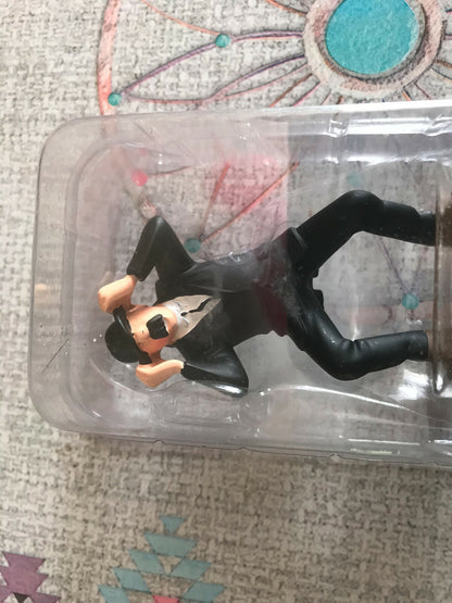 Figurine Tintin Dupond Engoncé Le Secret de la Licorne Hergé Résine