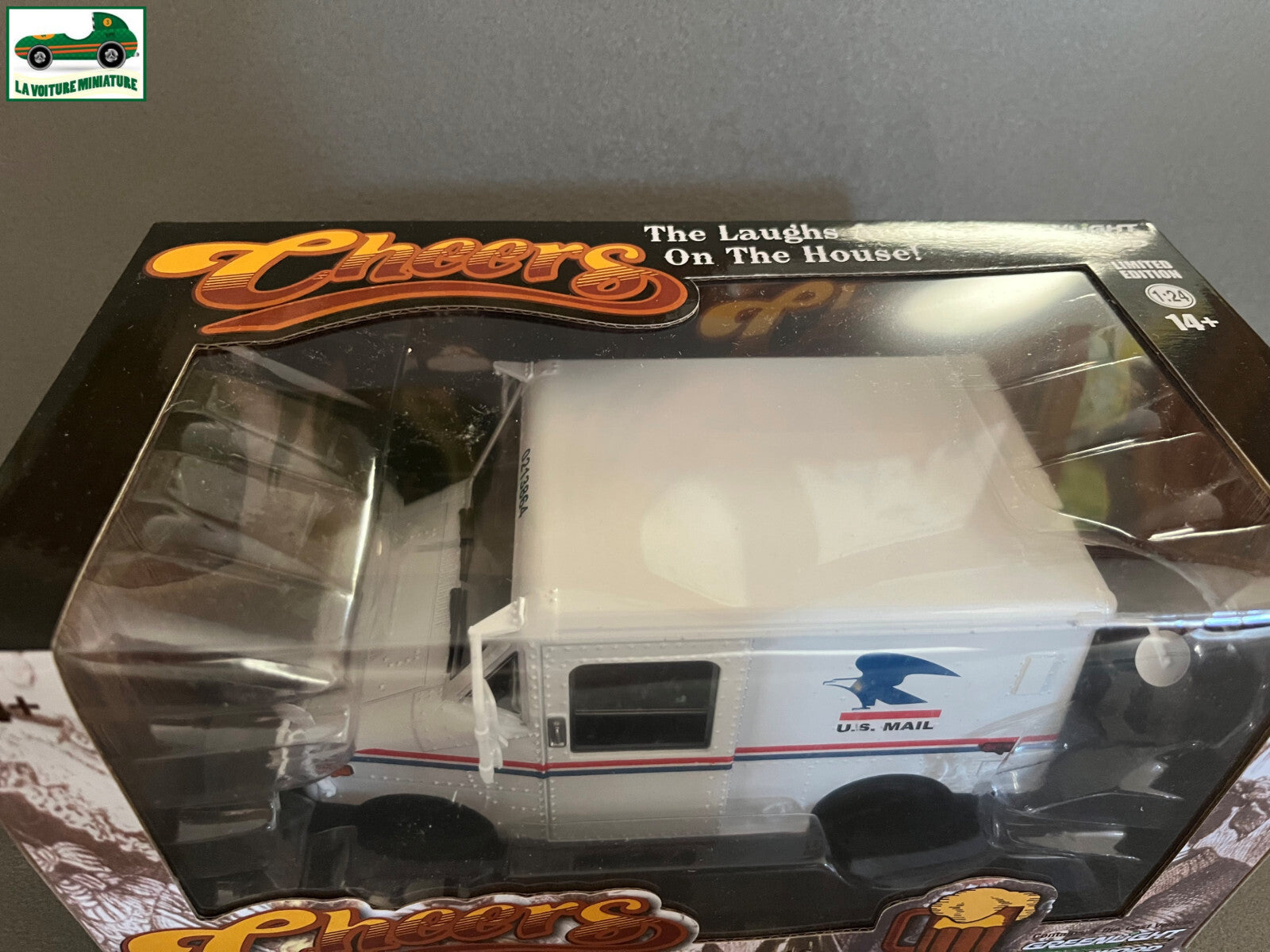 Voiture Miniature U.S Mail Postal Delivery Vehicule Cheers Greenlight 1/24