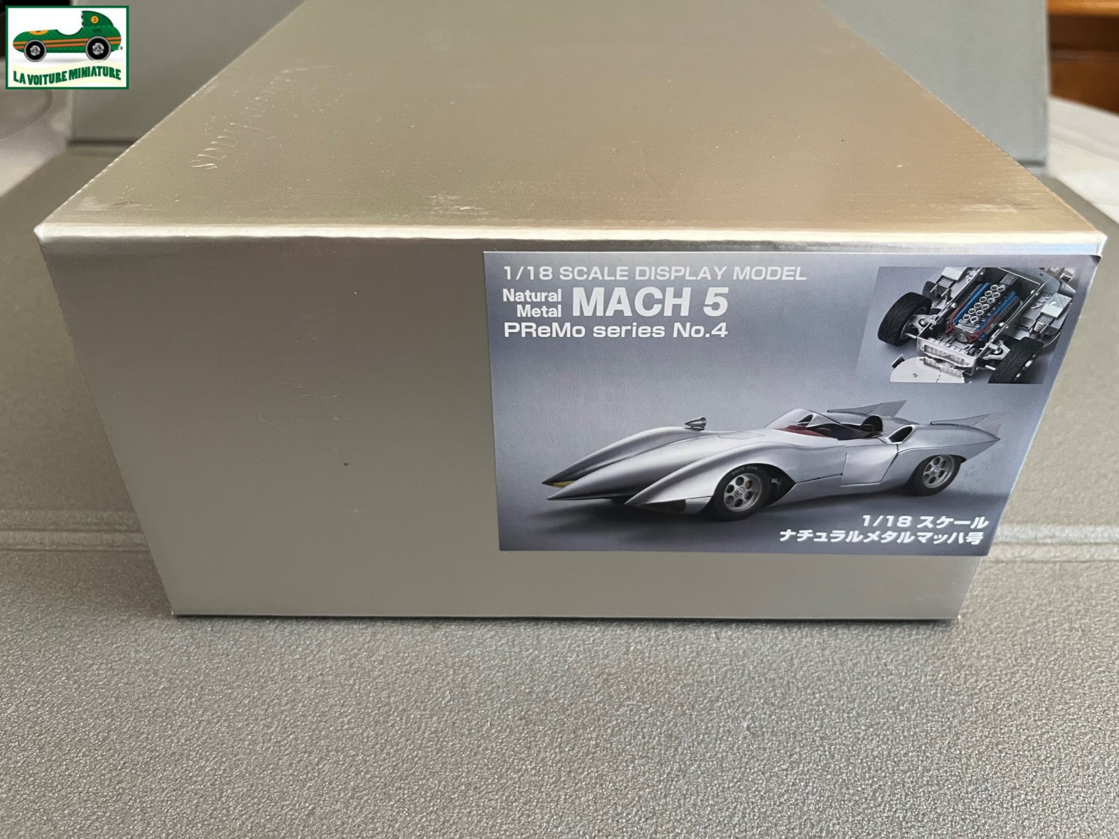 Voiture Miniature Cinema Manga Speed Racer Mach 5 Schwyn Haas Japan 1/18