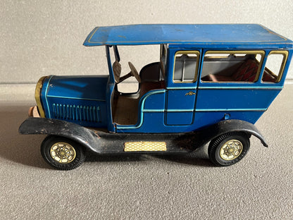 Jouet Ancien Voiture miniature 1904 Daimler Japan Tôle Friction Vintage