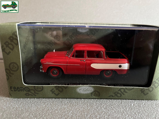 Voiture Miniature Toyopet Masterline Double Pick Up 1959 Ebbro au 1/43