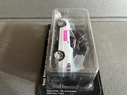 Voiture Miniature Renault Mégane I Cabriolet Norev Tour de France 1998 1/43
