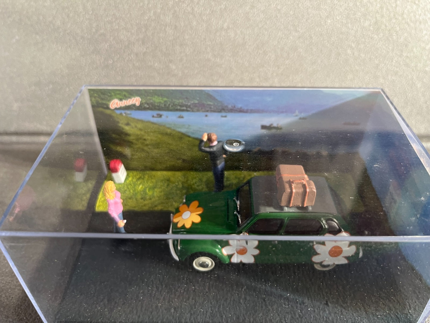 Voiture Miniature Citroen Dyane Etape 2 La Route Bleue RN7 1/43