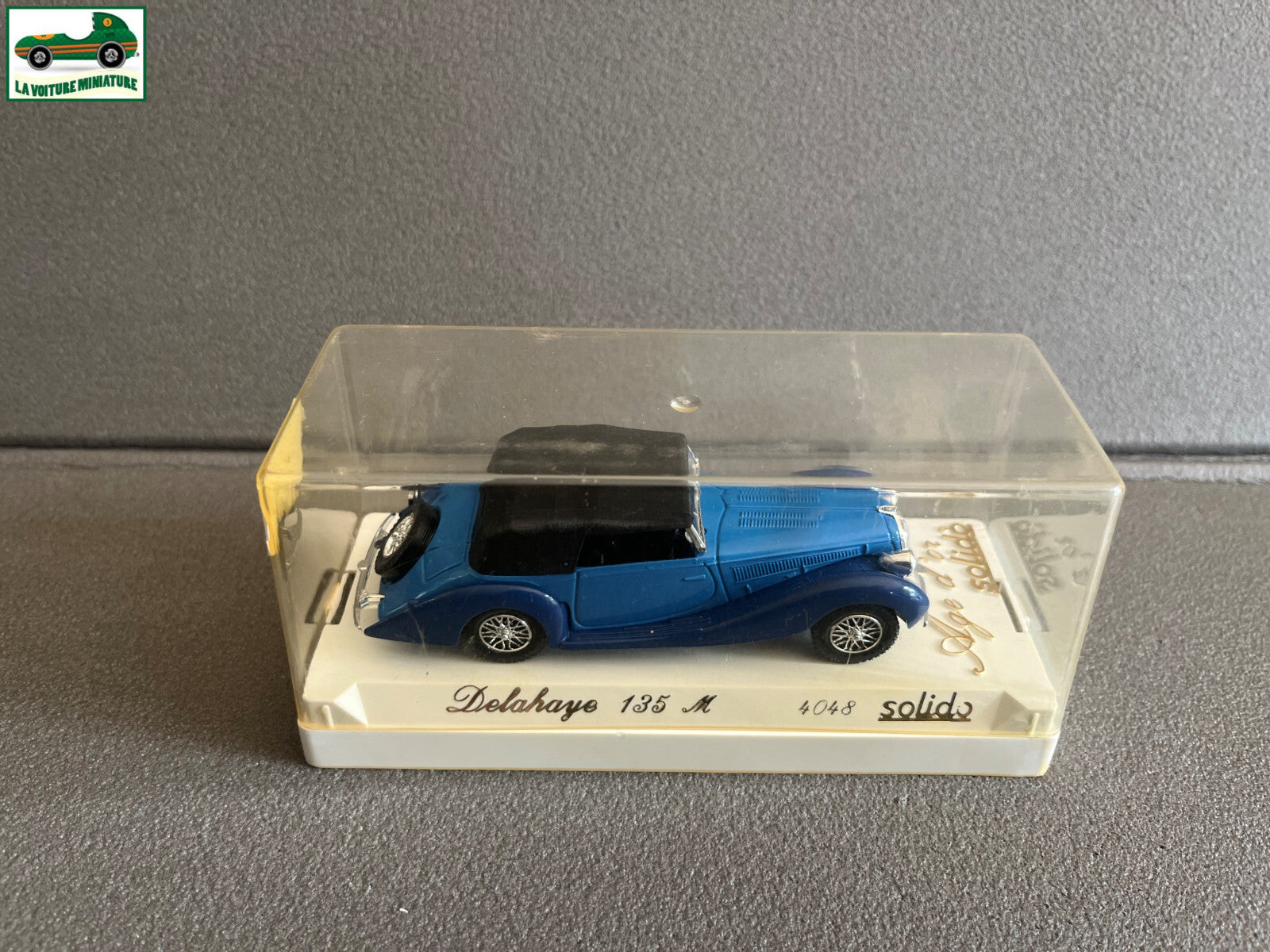 Voiture Miniature Delahaye 135 M 4048 Solido au 1/43