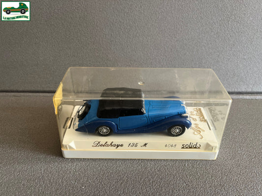 Voiture Miniature Delahaye 135 M 4048 Solido au 1/43