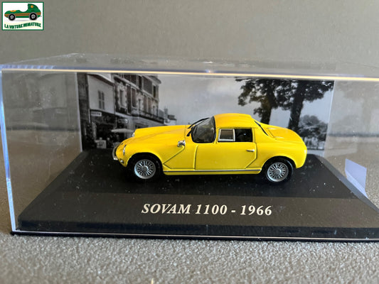 Voiture Miniature Sovam 1100 1966 au 1/43 Ixo Altaya