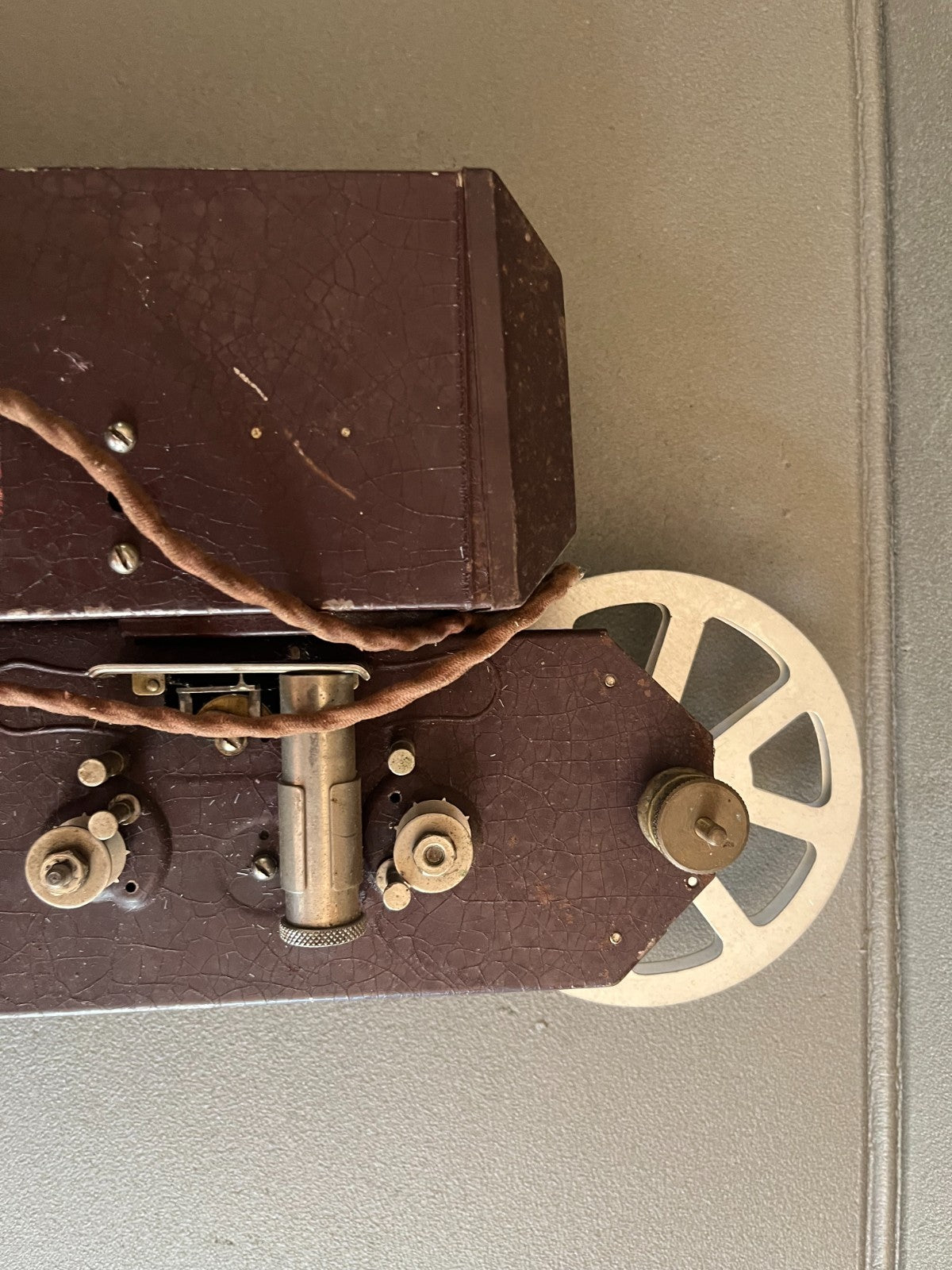 Rare ancien projecteur cinéma 16 mm Kodatoy Kodak USA 1930 Collection Vintage