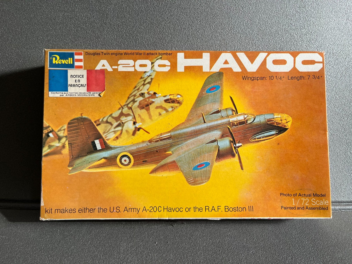 Maquette Militaire Avion A-20C Havoc Revell 1/72