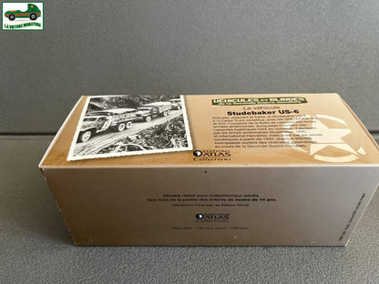 Miniature Militaire Véhicules & Blindés Studebaker US-6 Cargo Truck Atlas 1/43