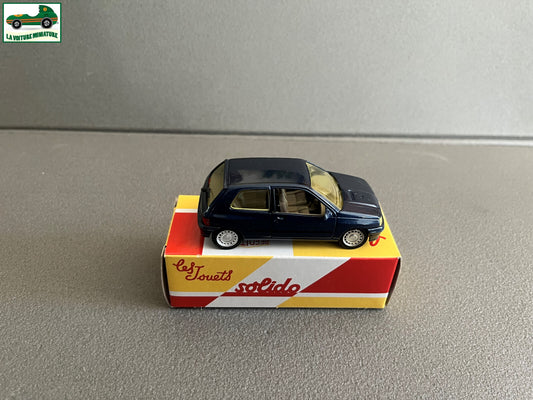 Voiture Miniature Renault Clio 16S 1991 Solido Hachette 1/43