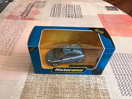 Voiture Miniature Fiat Grande Punto Polizia Motorama au 1/43